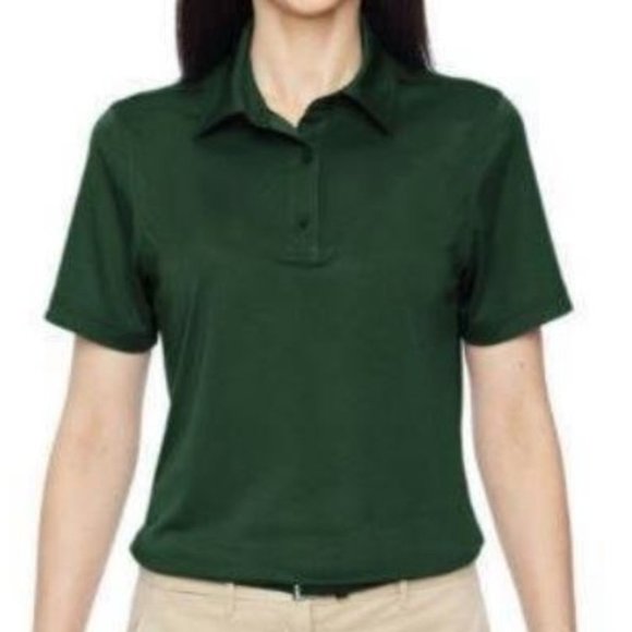 Harriton Tops - Ladies' Cayman Polo Shirt- Small (Palm Green)